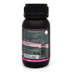 Bote negro de 250 mililitros NCB ESCUDO G - insecticida orgánico marca NatureCanBe – producto insecticida – etiqueta rosa fucsia 