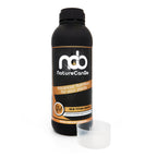 Bote negro de 1 litro NCB TITAN GROSS - producto marca NatureCanBe – producto nutricional orgánico – etiqueta anaranjada